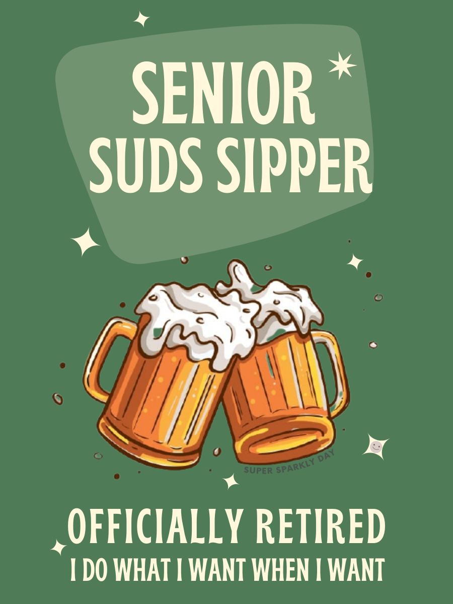 Senior Suds Sipper - Retiree URN8TOR