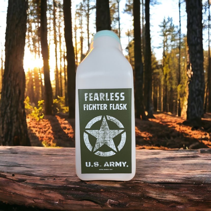 Fearless Fighter Flask - Army URN8TOR