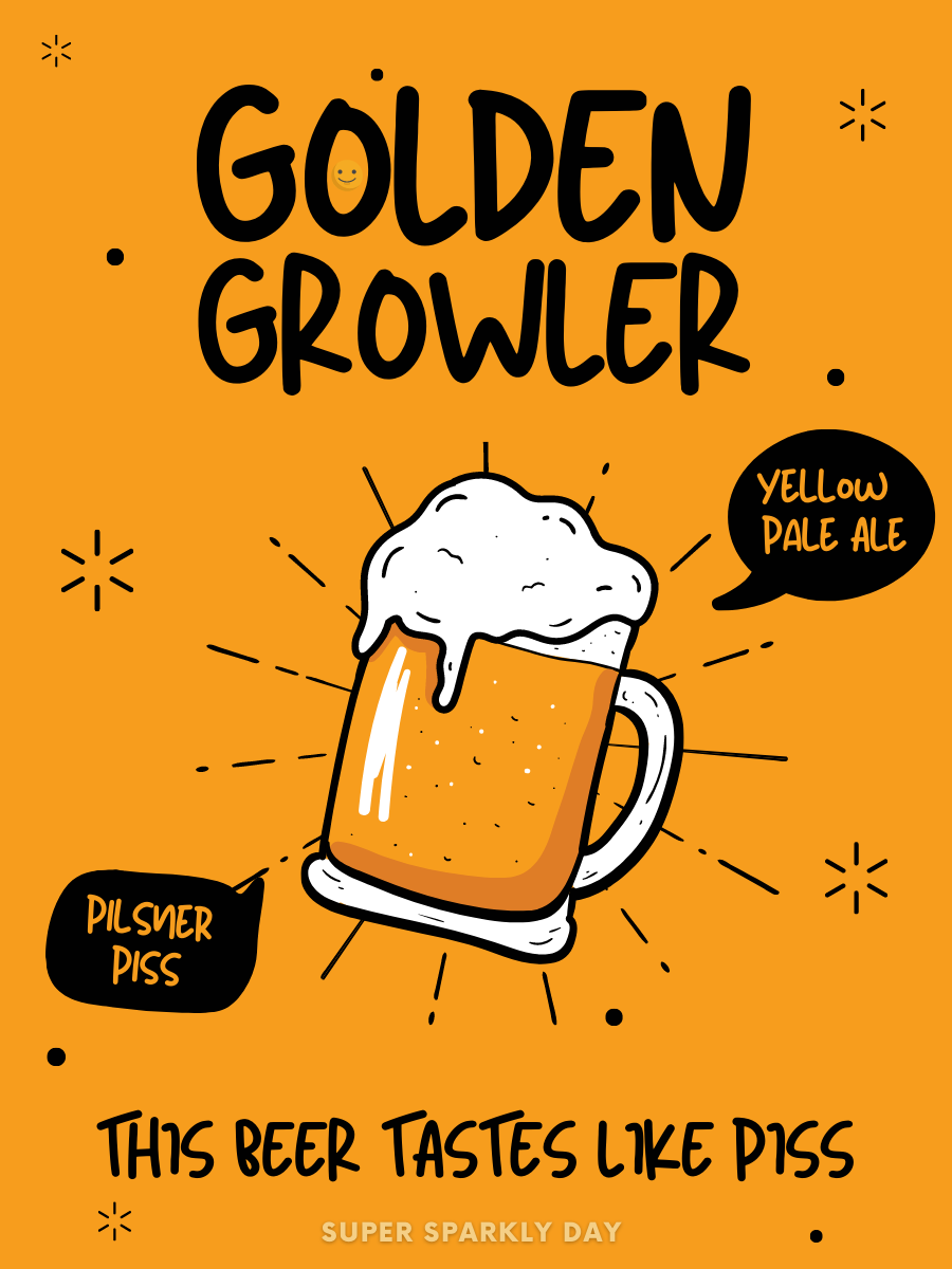 Golden Growler - Party URN8ATOR – URN8TOR GOLD