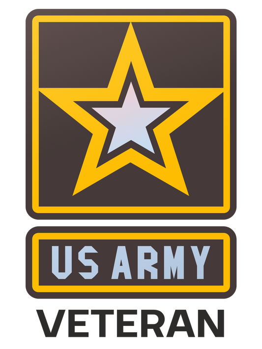 U.S. Army Veteran - Glossy Vinyl Sticker